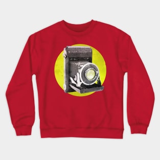 Retro camera in watercolor Crewneck Sweatshirt